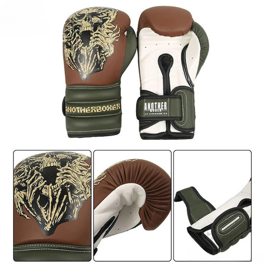 Skull Boxing Gloves - 14oz
