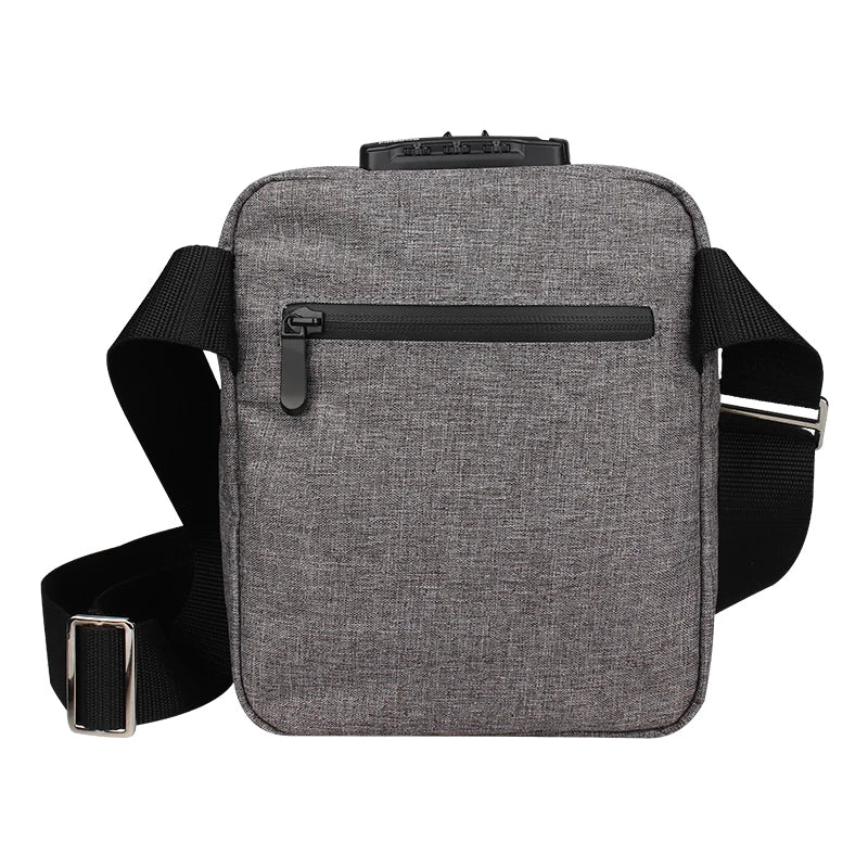 Smell Proof Crossbody Bag - Gray
