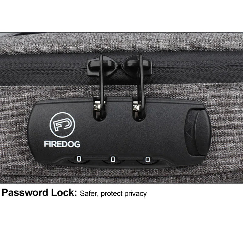 Smell Proof Crossbody Bag - Gray