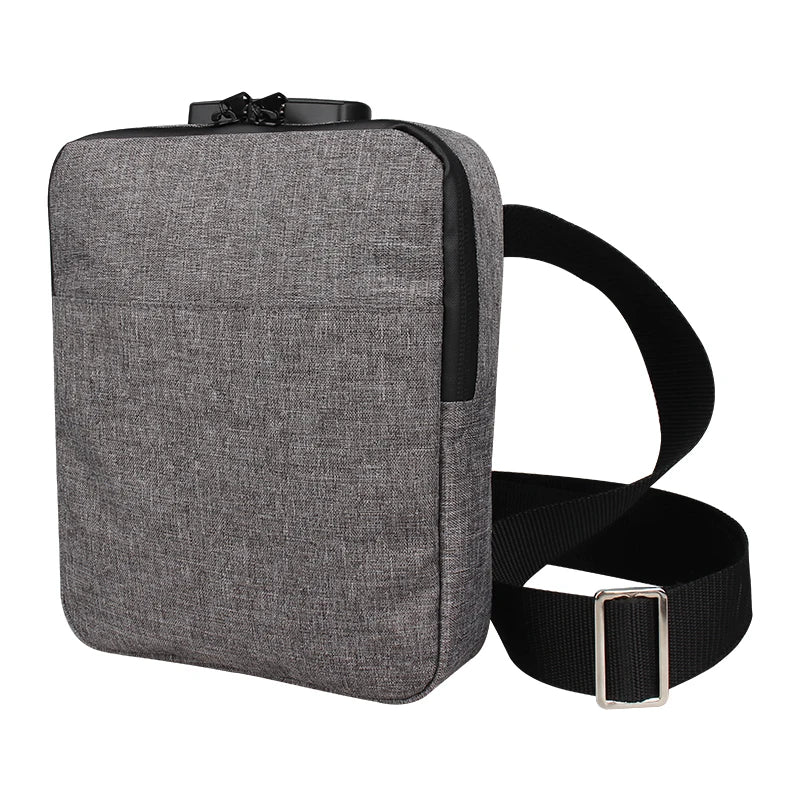 Smell Proof Crossbody Bag - Gray