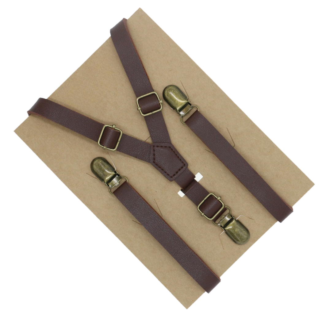 Classic Suspender - Dark Brown