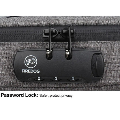 Smell Proof Crossbody Bag - Gray