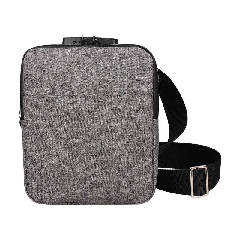 Smell Proof Crossbody Bag - Gray